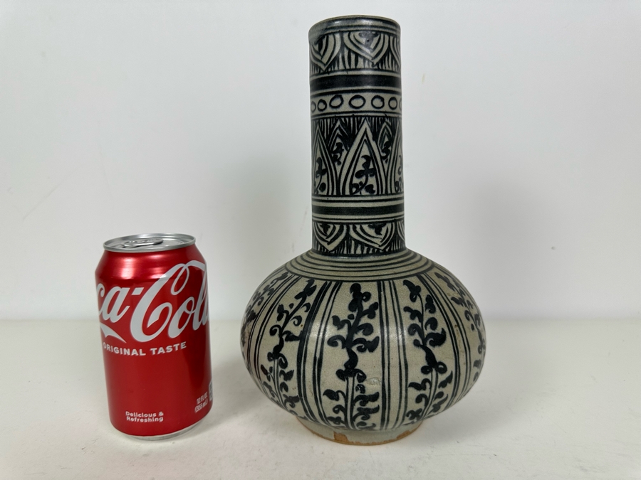 Vintage Hand Painted Porcelain Vase 10'H [Photo 10]