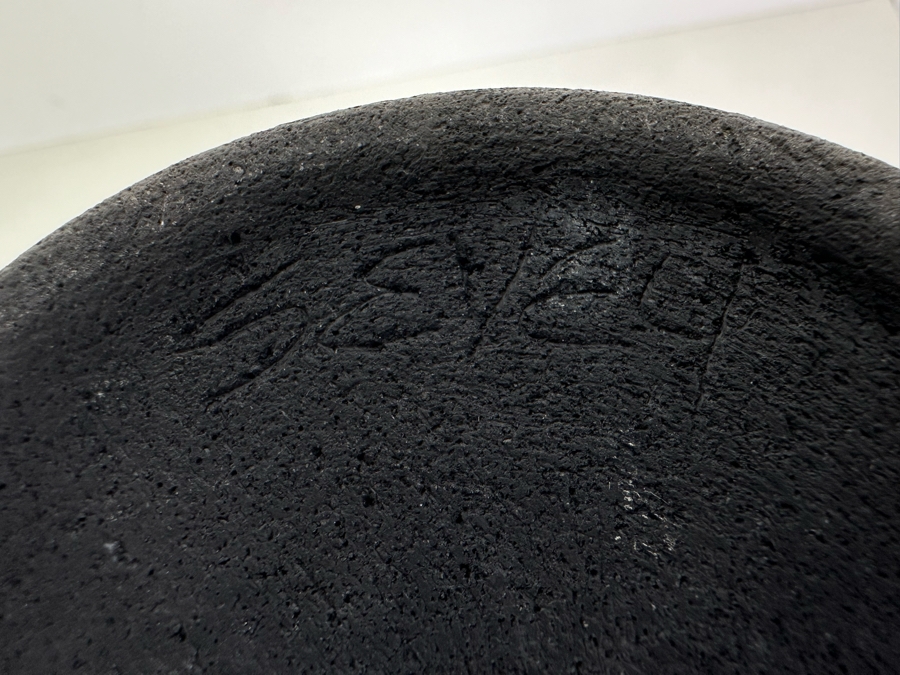 Vintage Signed Raku Pottery With Lid 19'H [Photo 10]