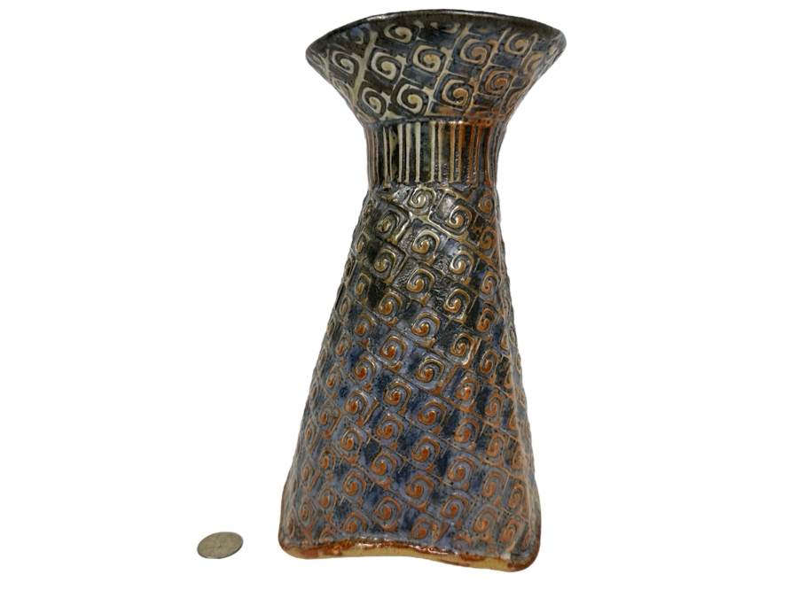 Vintage Art Pottery Vase 10'H [Photo 1]