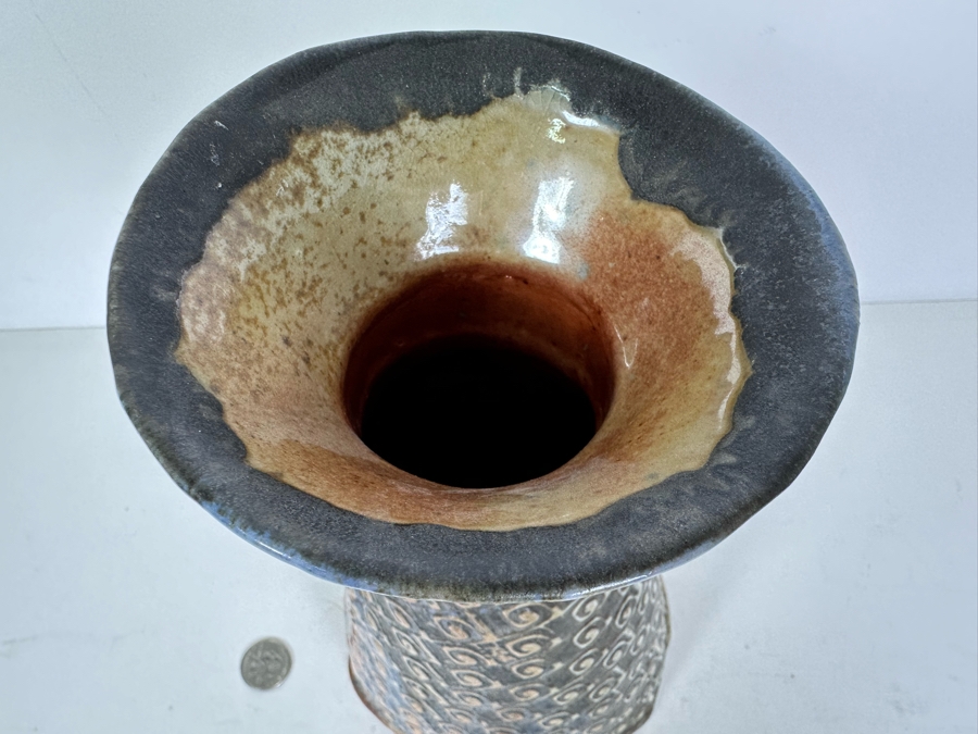 Vintage Art Pottery Vase 10'H [Photo 5]