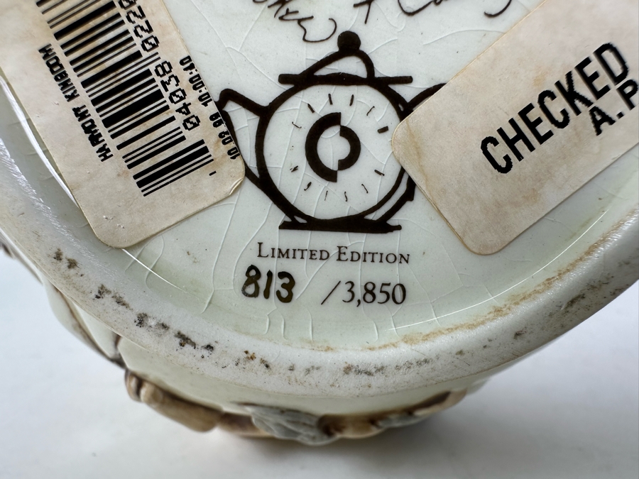 Limited Edition Cardew Design & Harmony Kingdom Teapot Signed & Numbered 813 Of 3,850 7'H [Photo 7]