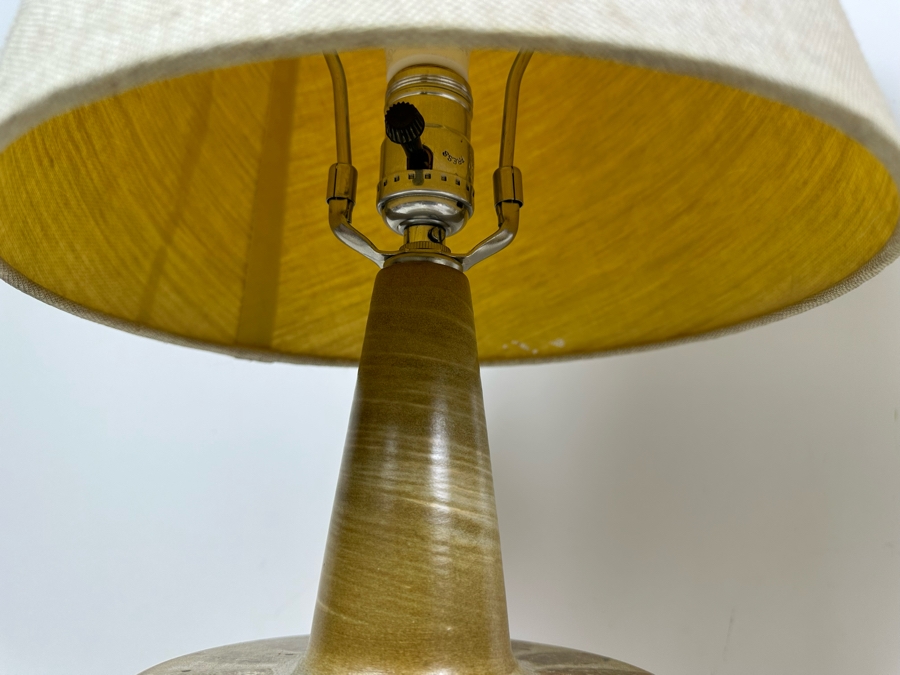 Pair Of Contemporary Glazed Pottery Table Lamps 22'H [Photo 6]