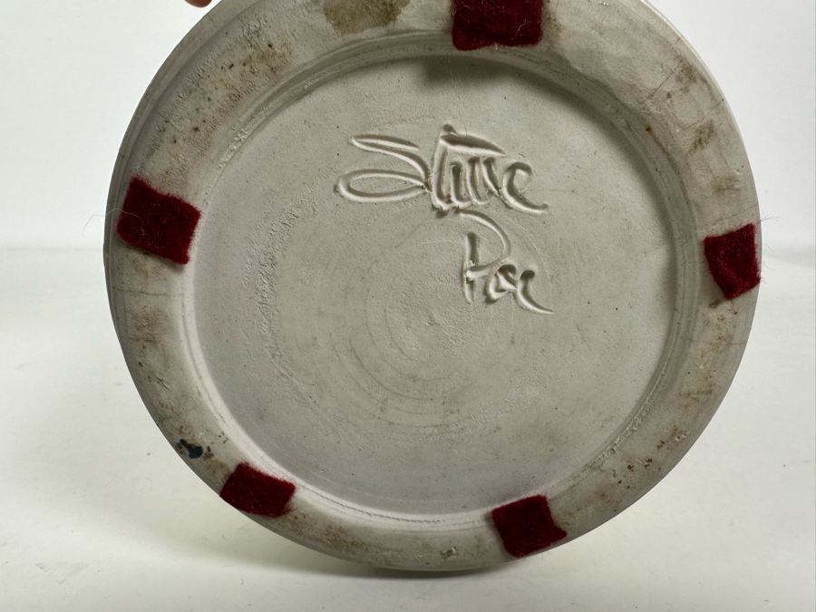 Large Artist Signed Art Pottery Vase 11'H [Photo 5]