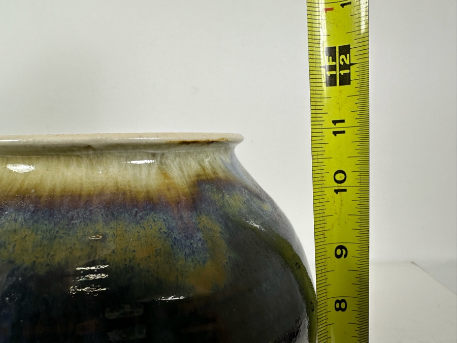Large Artist Signed Art Pottery Vase 11'H [Photo 7]