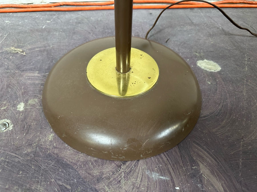 Mid-Century Modern Gerald Thurston For Lightolier Metal Three Light Floor Lamp 60'H [Photo 7]