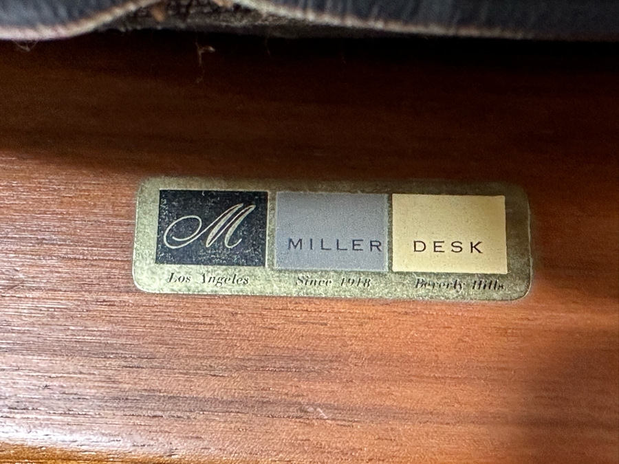 Mid-Century Modern Chair With Miller Desk Tag 25'W X 24'D X 29'H [Photo 10]