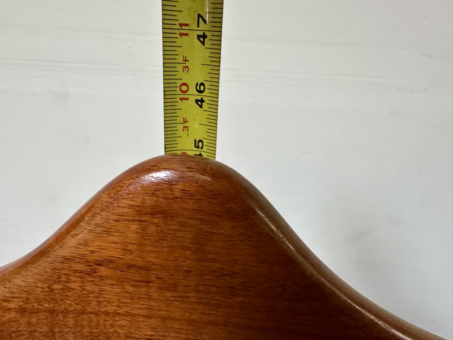 Glenn Severance Handmade Hawaiian Koa Wood Sculpted Rocker Rocking Chair Signed Underneath From Keaau, Hawaii 26'W X 36'D X 45'H Retails $2,800 [Photo 12]