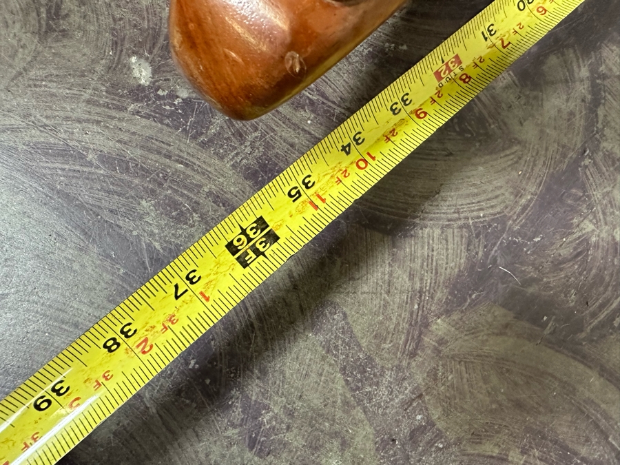 Glenn Severance Handmade Hawaiian Koa Wood Sculpted Rocker Rocking Chair Signed Underneath From Keaau, Hawaii 26'W X 36'D X 45'H Retails $2,800 [Photo 11]