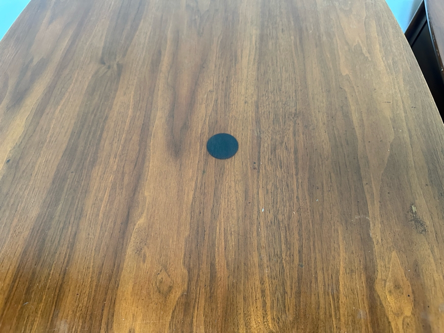 Pair Of Mid-Century Modern Kent Coffey Perspecta End Tables Walnut, Rosewood & Elm Wood 24'W X 30'D X 20'H [Photo 7]