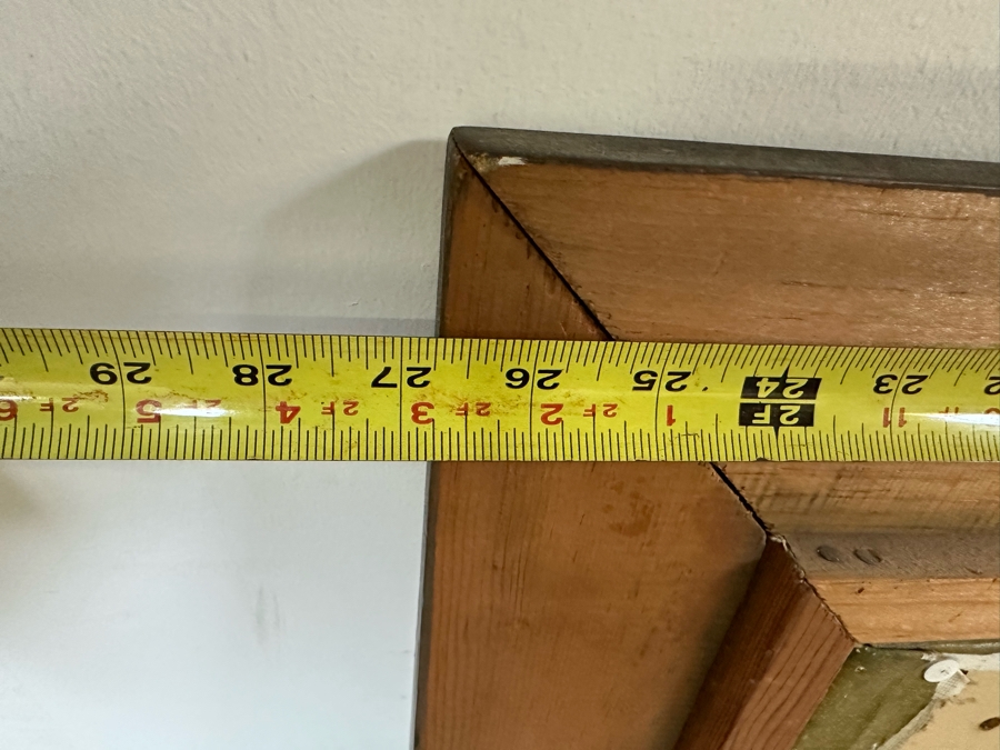 Vintage Original Still Life Painting On Canvas Signed Tell 18' X 24' Framed 27' X 33' [Photo 10]