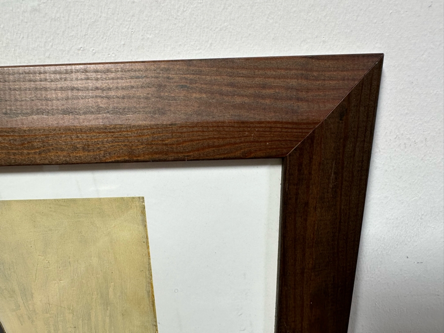 Framed Pablo Picasso Woman-Flower Poster Published By Enormous Art Printed In Great Britain Framed 26.5'W X 34.5'H [Photo 6]