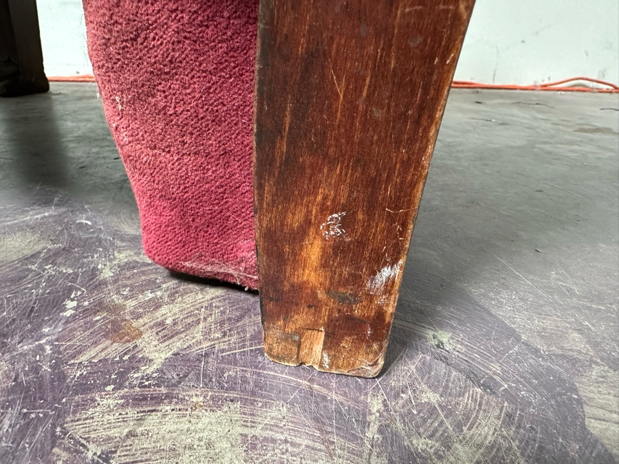 Streit Morris Chair Reclining With Foot Rest Patented 1901 With Original Tag 31”W X 35”D X 29”H [Photo 17]