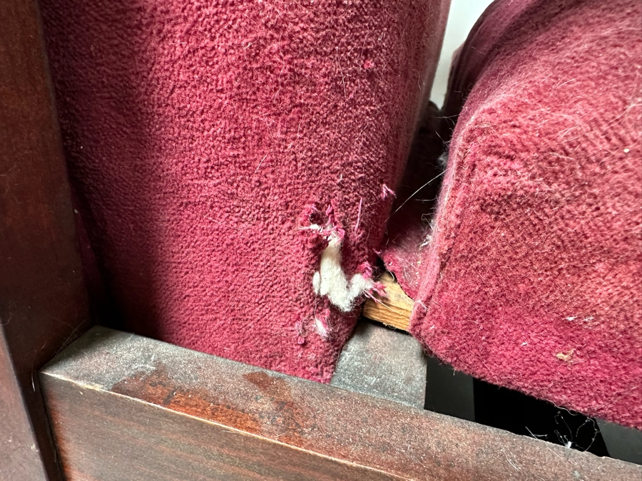 Streit Morris Chair Reclining With Foot Rest Patented 1901 With Original Tag 31”W X 35”D X 29”H [Photo 11]