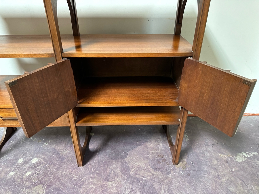 Mid-Century Modern Kent Coffey Perspecta Double Sided Room Divider Hutch Only 56'W X 18'D X 46'H [Photo 5]