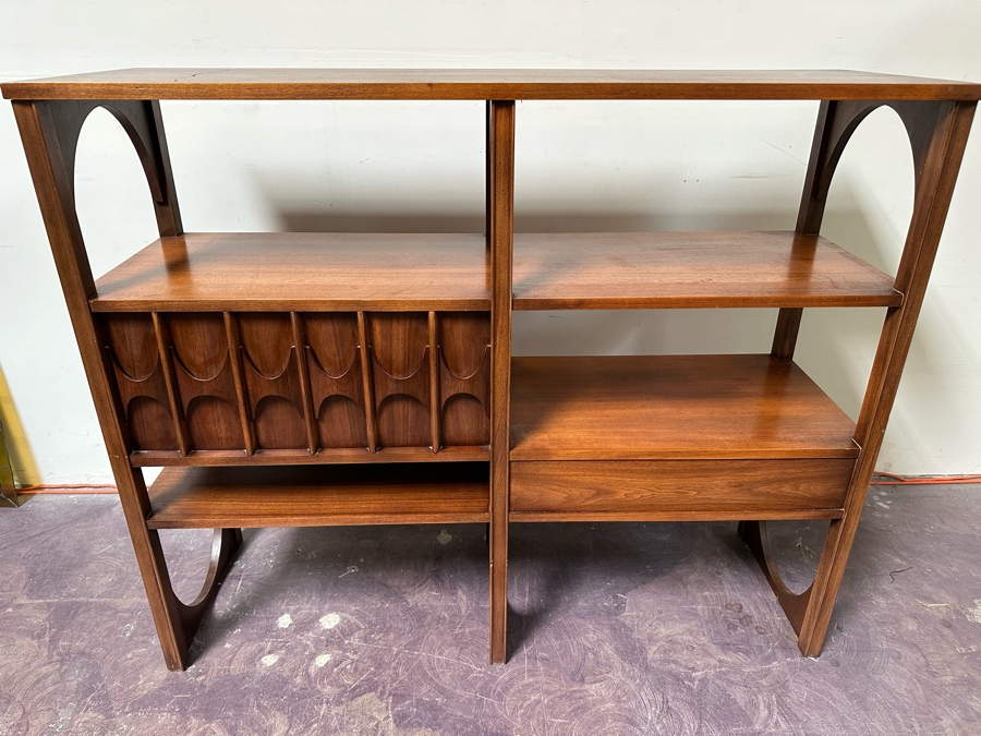 Mid-Century Modern Kent Coffey Perspecta Double Sided Room Divider Hutch Only 56'W X 18'D X 46'H [Photo 8]