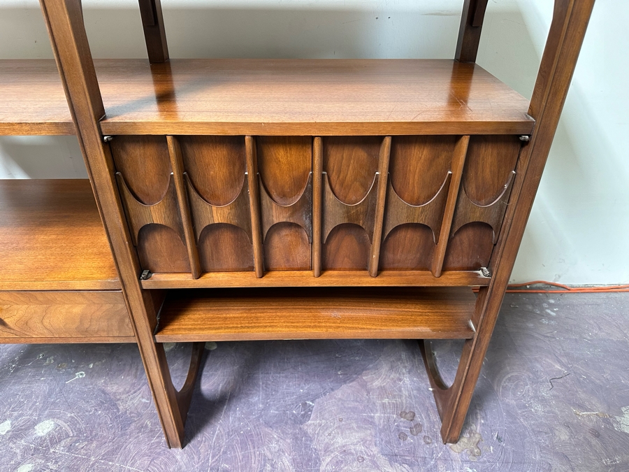 Mid-Century Modern Kent Coffey Perspecta Double Sided Room Divider Hutch Only 56'W X 18'D X 46'H [Photo 4]