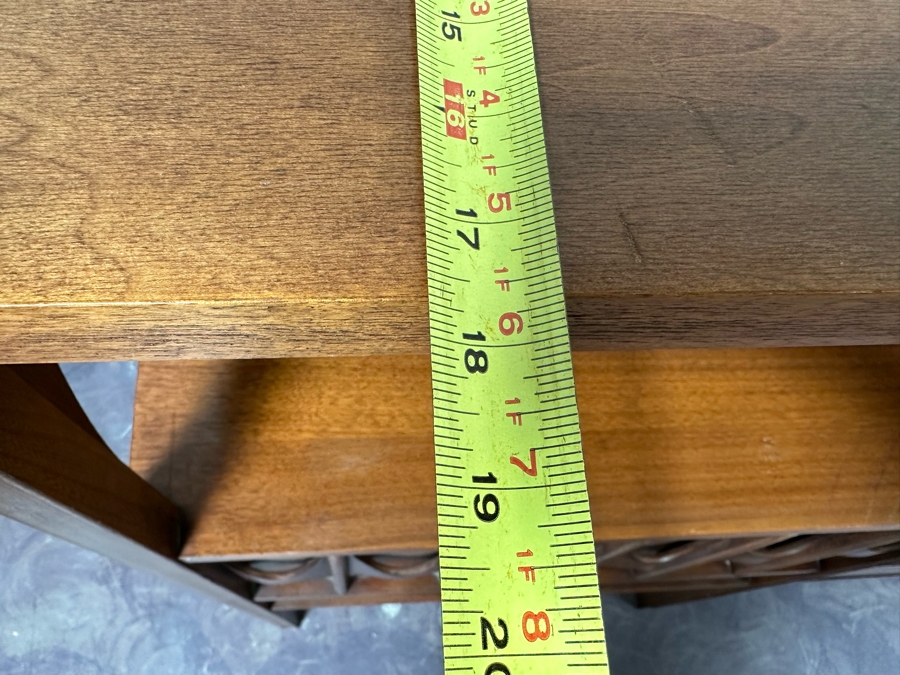 Mid-Century Modern Kent Coffey Perspecta Double Sided Room Divider Hutch Only 56'W X 18'D X 46'H [Photo 11]