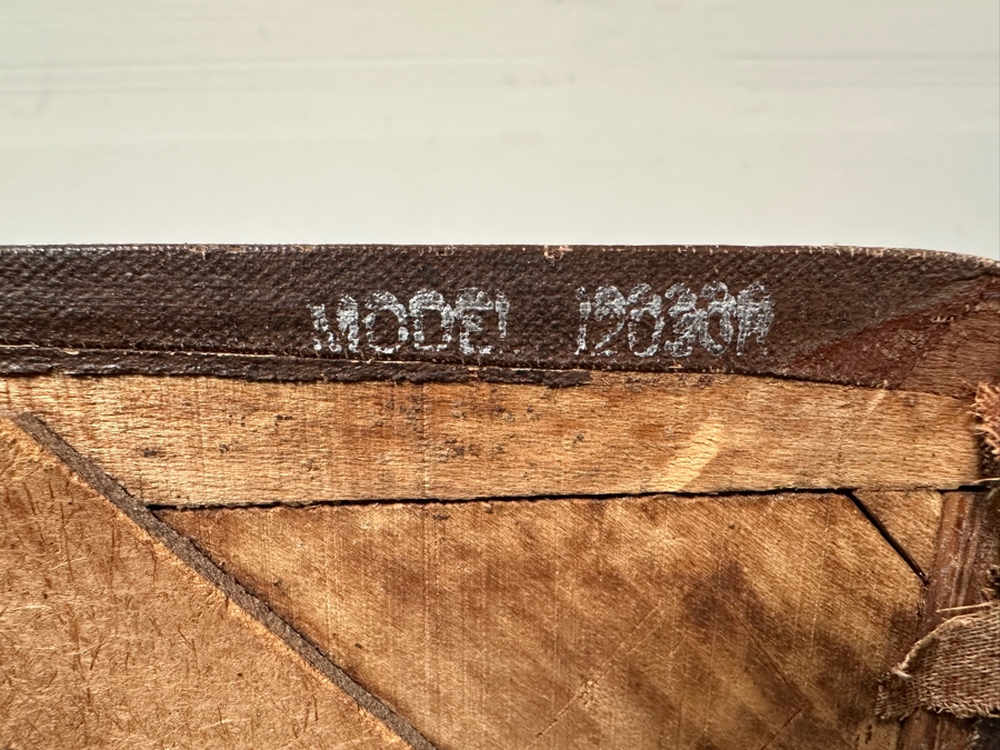 Retro Zenith Tube Television TV With Metal Stand For Display Only (Not Working) 21”W X 20”D X 18.5”H Stand Measures 18”H [Photo 13]