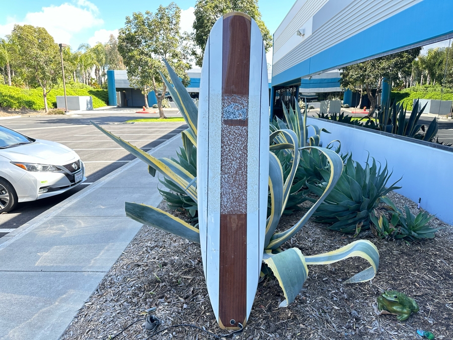 Backhouse Surfboards Longboard San Diego, CA 7’6” X 21 5/8” X 2 5/8”