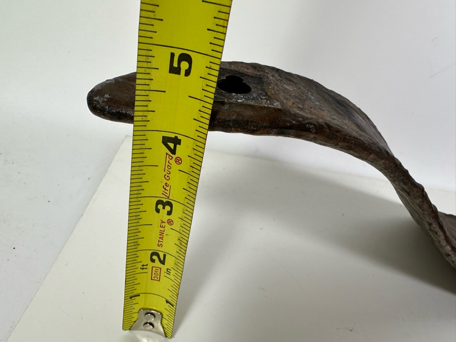 Signed Allan Kravitz 1982 Copper Metal Bird Wall Sculpture 42'W X 4.5'D X 14'H [Photo 7]