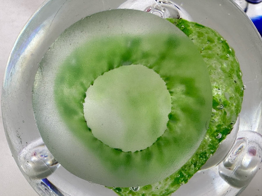 Three Glass Paperweights 3'H [Photo 10]