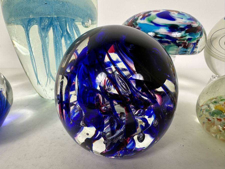 Nine Glass Paperweights [Photo 6]