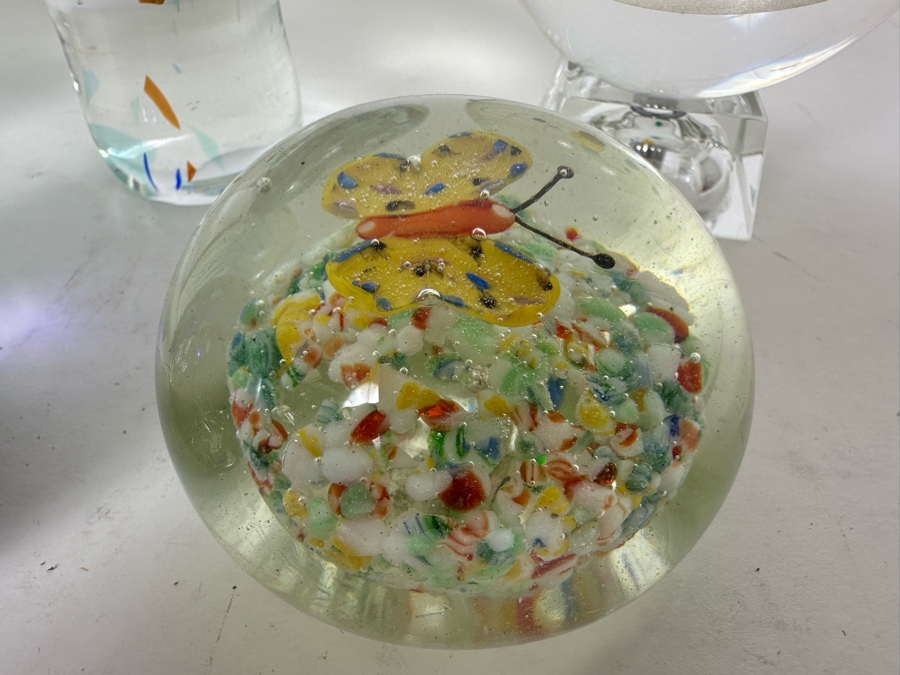 Nine Glass Paperweights [Photo 7]