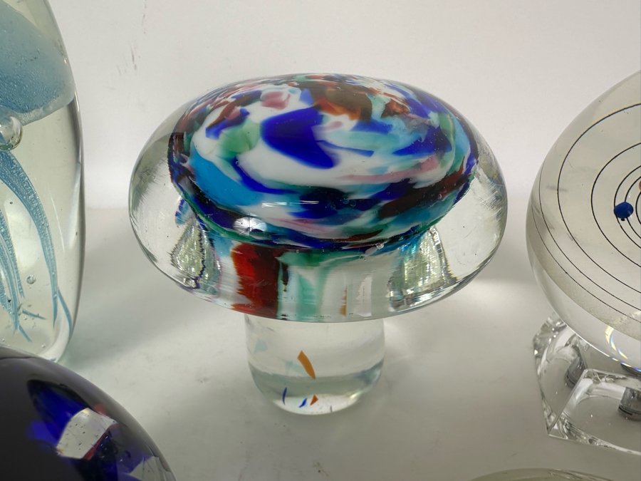 Nine Glass Paperweights [Photo 4]