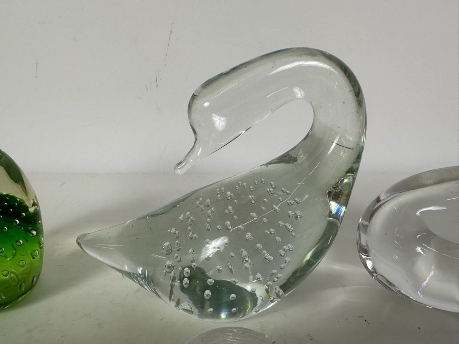 Collection Of Various Glass Birds, Fox & Fish Figurines [Photo 9]