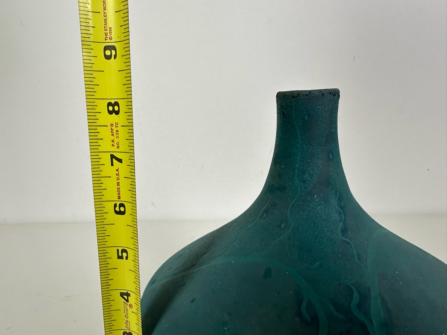 Mid-Century Modern Pottery Vase Signed BH 1962 8'H [Photo 11]