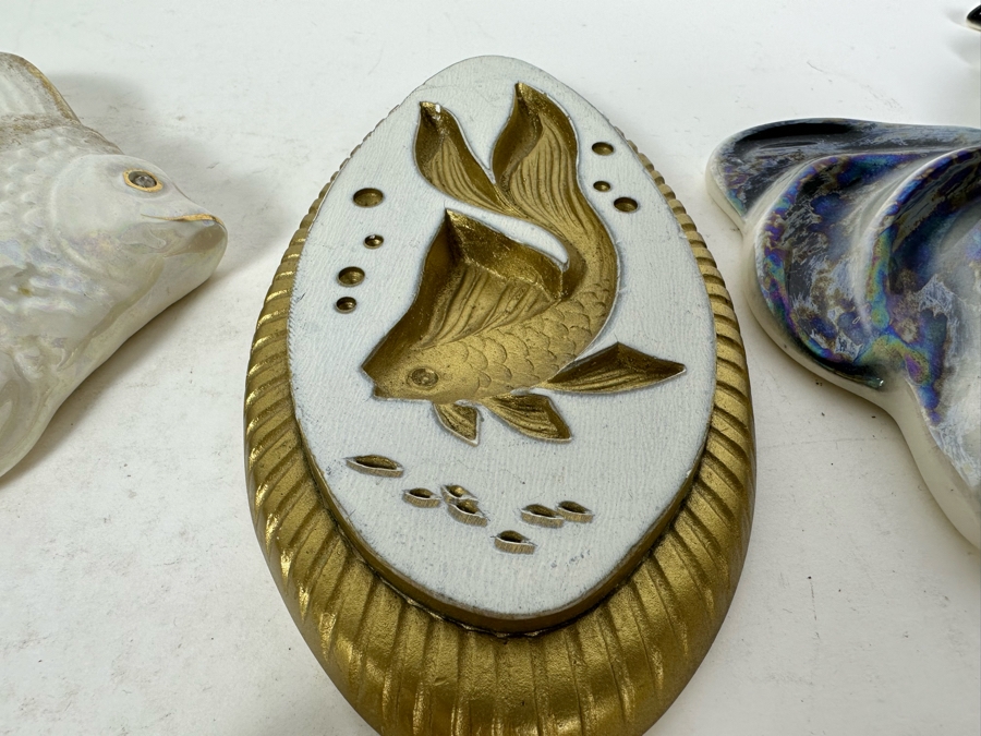 Ten Vintage Fish Wall Decor Some Are Ceramicraft San Clemente CA [Photo 12]