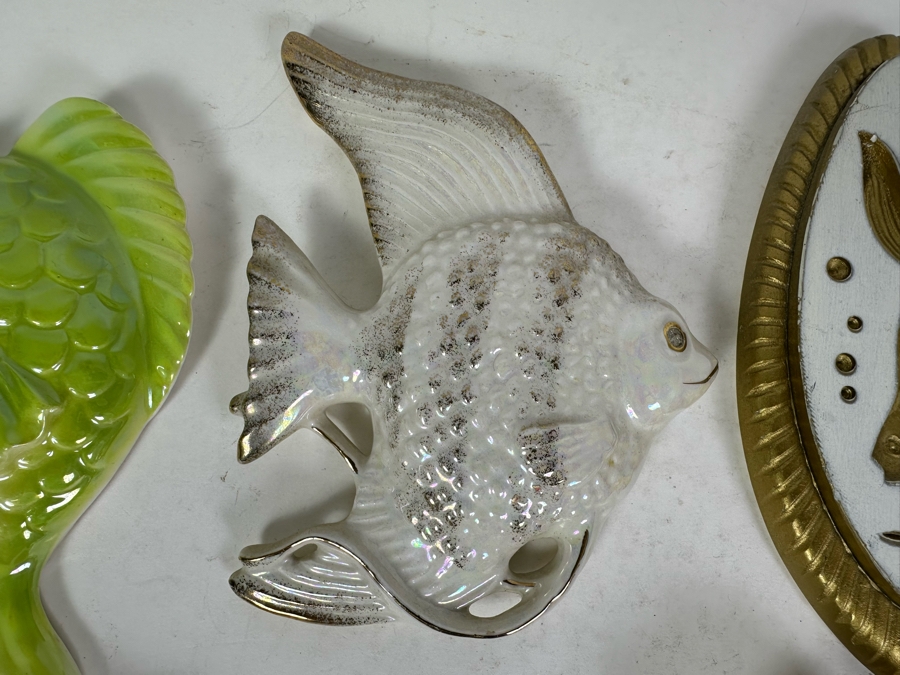 Ten Vintage Fish Wall Decor Some Are Ceramicraft San Clemente CA [Photo 9]