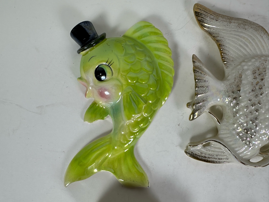 Ten Vintage Fish Wall Decor Some Are Ceramicraft San Clemente CA [Photo 10]