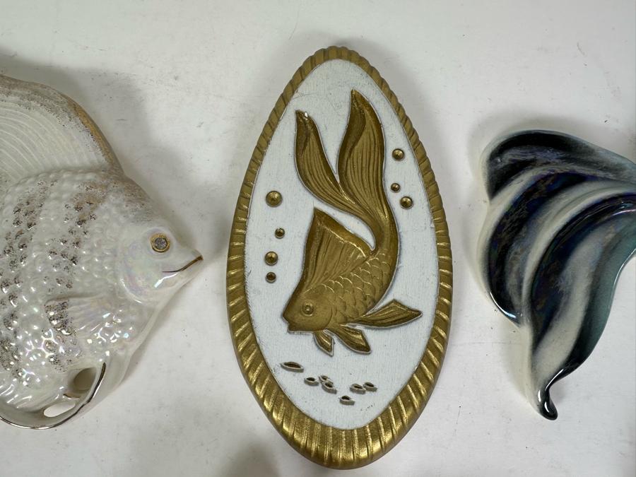 Ten Vintage Fish Wall Decor Some Are Ceramicraft San Clemente CA [Photo 8]