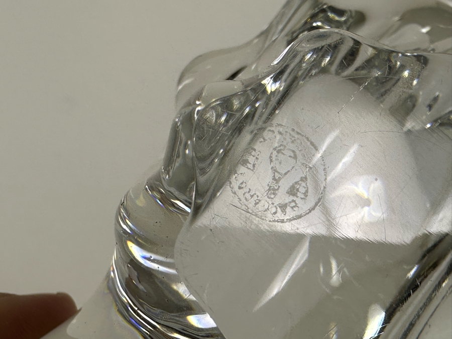 Vintage Baccarat France Crystal Bowl 8.5'W X 3'H [Photo 10]