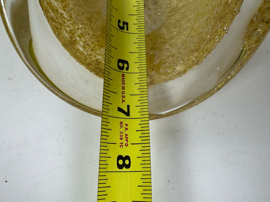 Vintage Venetian Glass Il Vetro Dei Dogi Sculptural Glass Bowl 7'W X 4.5'H [Photo 12]