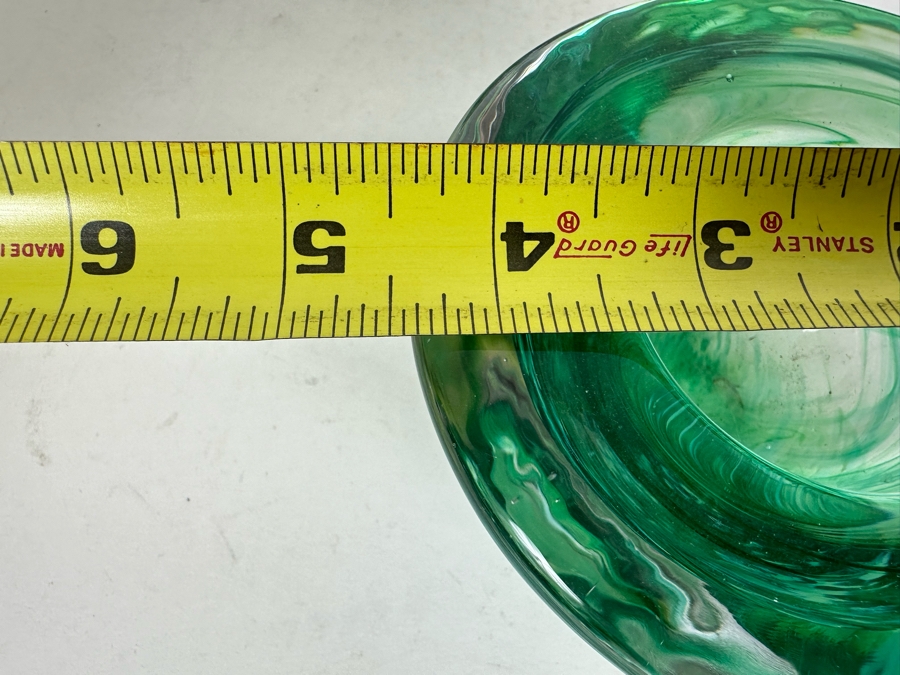 Three Swedish Anna Ehrner For Kosta Boda Art Glass Candle Votives 4.5'W [Photo 9]