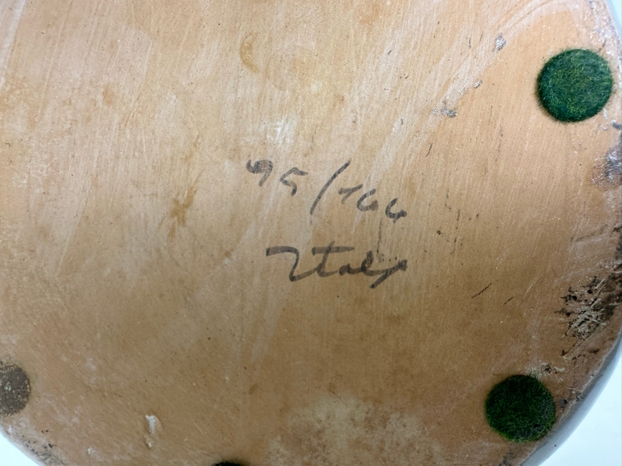 Vintage MCM Italian Hand Painted Ceramic Fish Pitcher 9'W X 8'H [Photo 7]