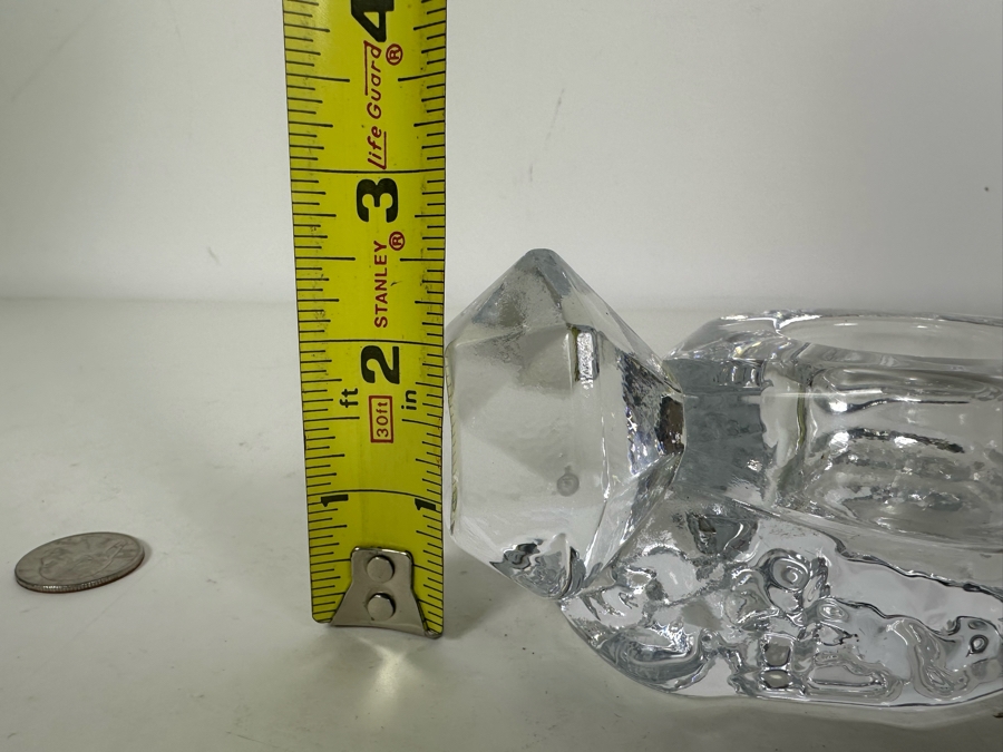 Kosta Boda Sweden Diamond Ring Trinket Jewelry Dish 5'W X 2.5'H [Photo 9]