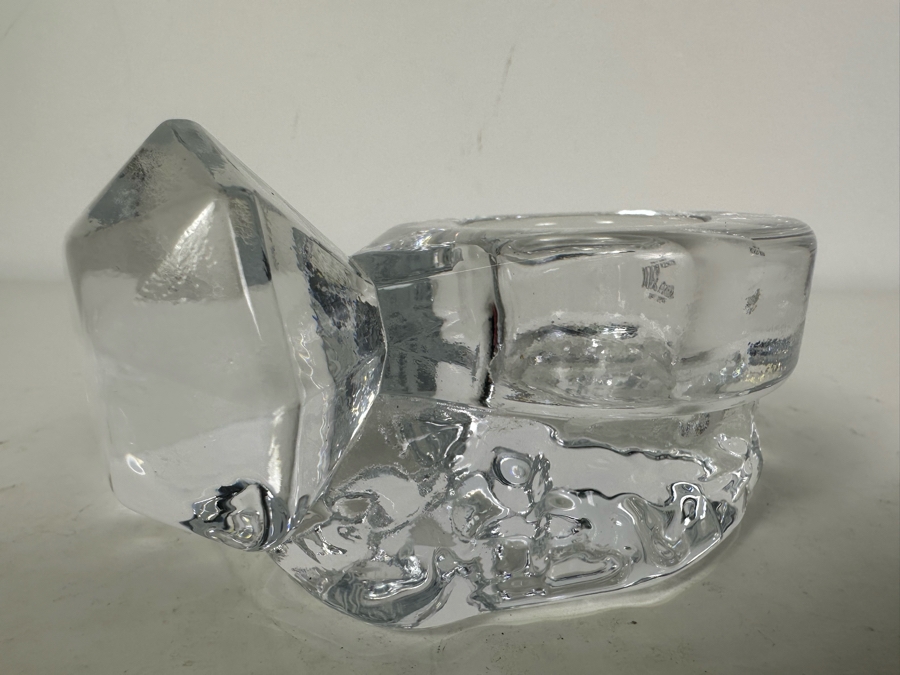 Kosta Boda Sweden Diamond Ring Trinket Jewelry Dish 5'W X 2.5'H [Photo 5]