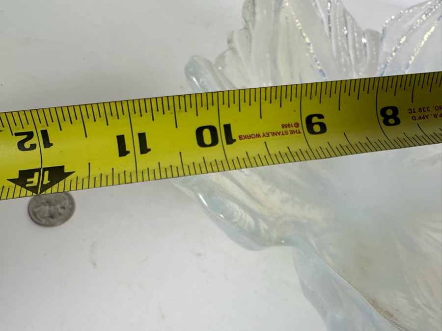 Vintage Opalescent Glass Centerpiece Bowl 11'W X 5'H [Photo 9]