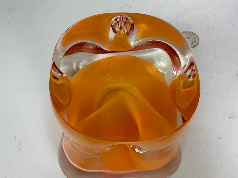 Vintage Chribaksa - Josef Hospodka Art Glass Sculptural Vase Czech Republic 4'H [Photo 6]