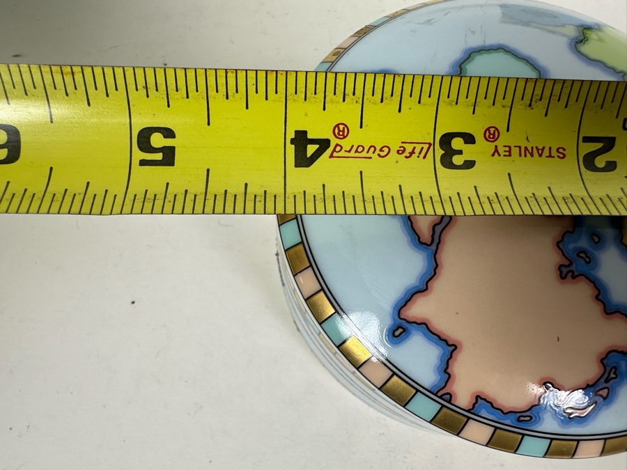 Tiffany & Co. Pair Of Coffee Cups & Lidded Porcelain Box 4'W X 2'H [Photo 6]