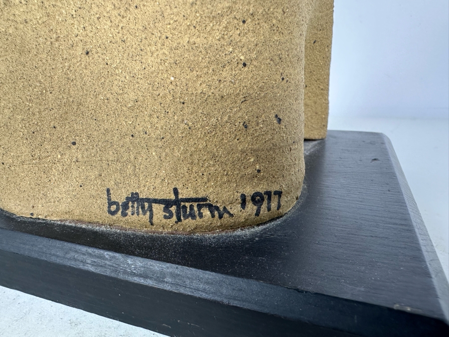 Vintage 1977 Signed Betty Sturm Sculpture Titled 'Strength' 9'H [Photo 6]