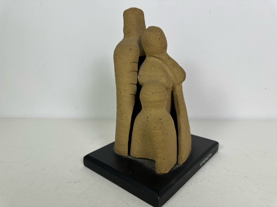 Vintage 1977 Signed Betty Sturm Sculpture Titled 'Strength' 9'H [Photo 3]