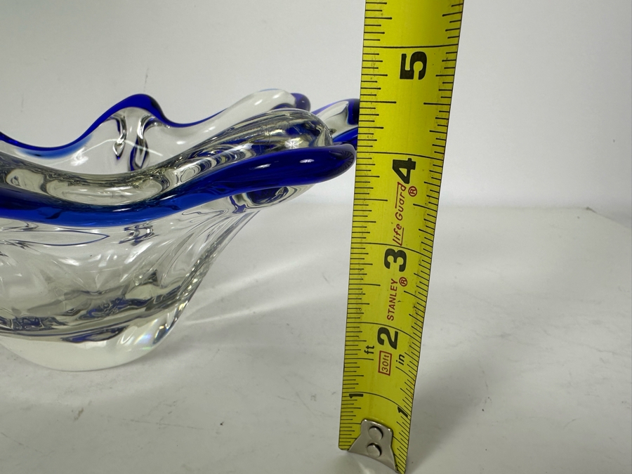 Art Glass Centerpiece Bowl 12'W X 4.5'H [Photo 7]