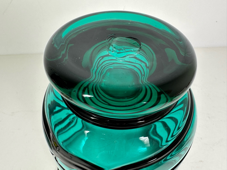 Art Glass Vase 9.25'H [Photo 5]