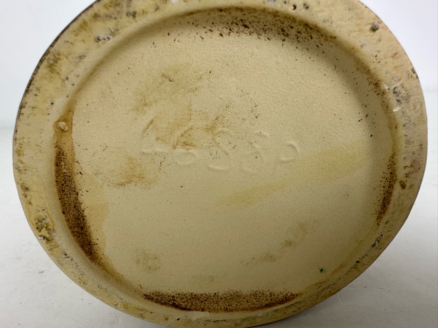 Vintage Egyptian Revival Art Pottery Vase Vessel In Brown 14'H [Photo 5]