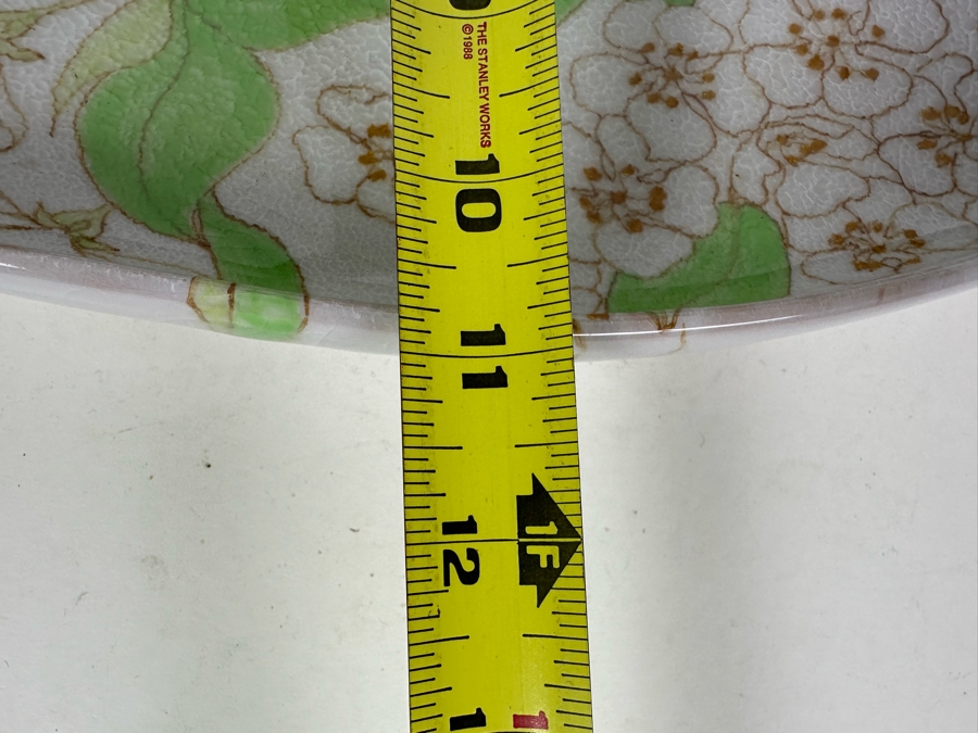 Ernestine Salerno Italy Ernestine Maiolica Handmade Ceramic Triangular Dish Tray 12'W X 11'D X 2.5'H [Photo 8]