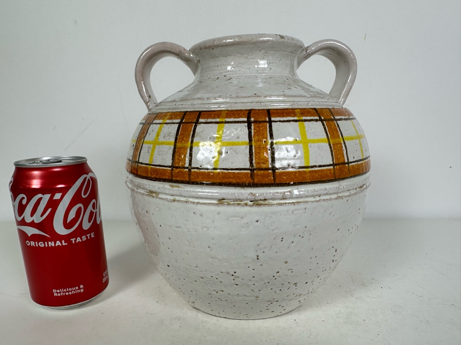 Mid-Century Modern Aldo Londi For Rosenthal Netter Art Pottery Urn Vase 8.5'H [Photo 2]